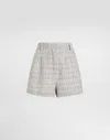 Dolce & Gabbana Dolce&gabbana Women Lamé Bouclé Shorts In Multicolor