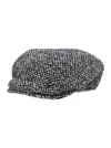 Dolce & Gabbana Multicolor Textured Flat Hat In Gold