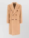 Dolce & Gabbana Lapel Detail Belt Flap Pockets Jacket In Pink