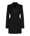 Dolce & Gabbana Lapel Long-sleeved Suit Jacket In Black