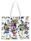 Dolce & Gabbana Large Canvas Tote Bag