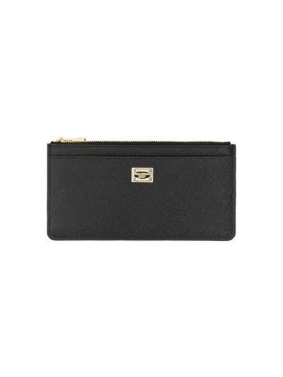 Dolce & Gabbana Large Card Holder In Black
