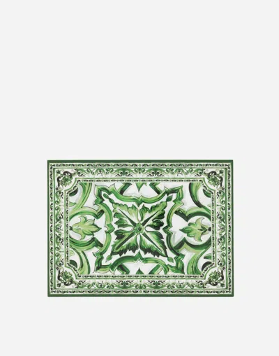 Dolce & Gabbana Large Decorated Plexiglass Box In Multi