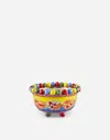 Dolce & Gabbana Large Decorative Bowl In Multi