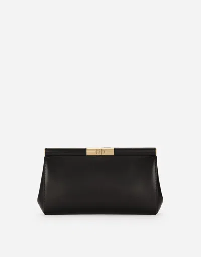 Dolce & Gabbana Large Marlene Bag In Black