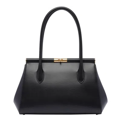 Dolce & Gabbana Large Marlene Shoulder Bag In Black