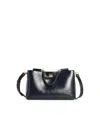Dolce & Gabbana Vittoria Hand In Calfskin Leather Bags In Black