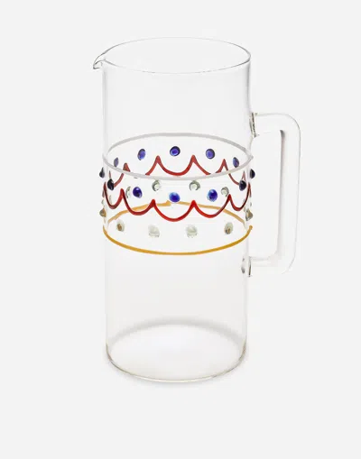 Dolce & Gabbana Large Pitcher In Multi