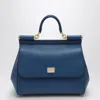 Dolce & Gabbana Top Handle Shoulder Bag With Detachable Strap In Blue