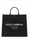 Dolce & Gabbana Large Rubberized Logo Top Handle Bag