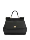 Dolce & Gabbana Sicily Grande Leather Handbag