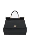 Dolce & Gabbana Large Sicily Handbag In Black