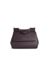 Dolce & Gabbana Large Sicily Handbag In Must-coloured Calf Leather