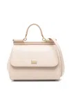 Dolce & Gabbana Women Sicily Large Leather Handbag In Multi