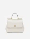 Dolce & Gabbana Large Sicily Handbag In White