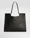 Dolce & Gabbana Large Sicily Shopper In Black