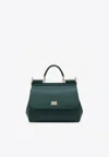 Dolce & Gabbana Cross-body Bag Structured Removable Strap In Dark Green