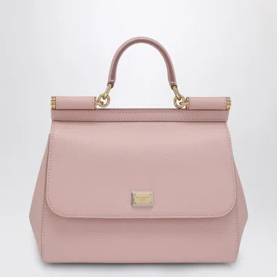Dolce & Gabbana Large Sicily Top-handle Bag In Pink