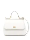 Dolce & Gabbana Large Sicily Tote Bag In White