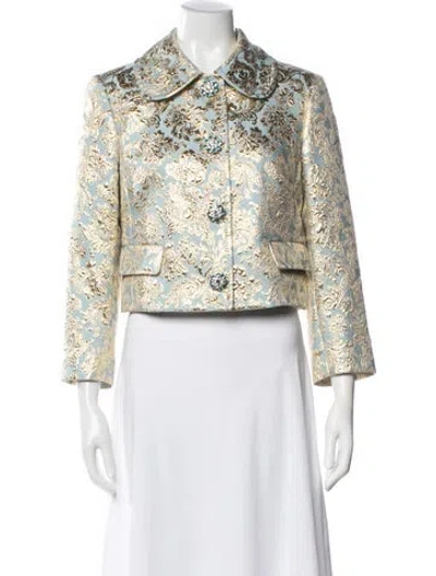 Pre-owned Dolce & Gabbana Late 2000's - Early 2010's Patterned Blazer