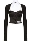 Dolce & Gabbana Layered-shirt Corset