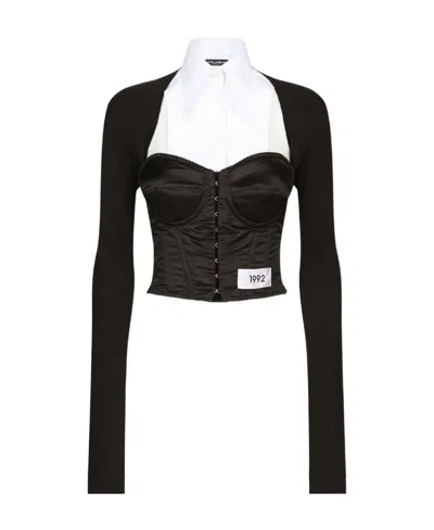 DOLCE & GABBANA DOLCE  GABBANA KIM CORSET TOP