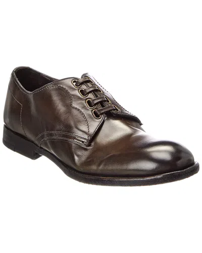 Dolce & Gabbana Leahter Loafers In Brown