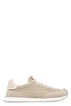 Dolce & Gabbana Leather And Fabric Low-top Sneakers