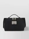 Dolce & Gabbana Leather Belt Bag With Logo
