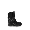 Dolce & Gabbana Leather Ankle Boots In Black