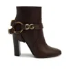 DOLCE & GABBANA LEATHER ANKLE BOOTS