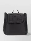 Dolce & Gabbana Leather Backpack With Adjustable Shoulder Straps