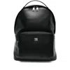 Dolce & Gabbana Logo-plaque Backpack In Black