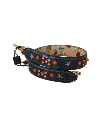 DOLCE & GABBANA DOLCE & GABBANA LEATHER BAG STRAP