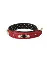 Dolce & Gabbana Leather Bag Strap In Red