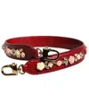 Dolce & Gabbana Leather Bag Strap In Red