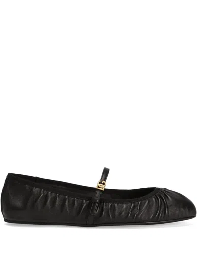 Dolce & Gabbana Leather Ballet Flats