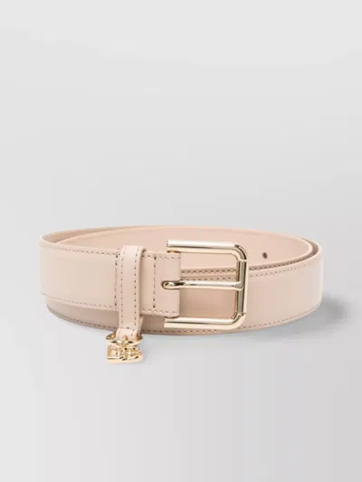 Dolce & Gabbana Belt With Logo In Pink