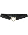 Dolce & Gabbana Leather Belt In Black