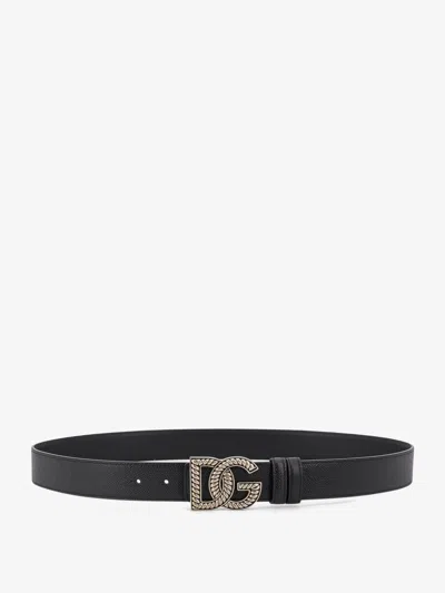 DOLCE & GABBANA LEATHER BELT