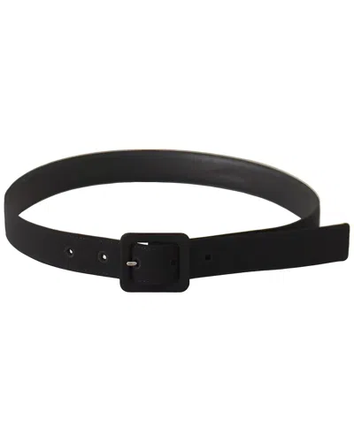 Dolce & Gabbana Leather Belt In Black