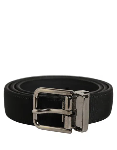 Dolce & Gabbana Leather Belt In Black