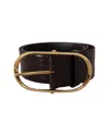 Dolce & Gabbana Leather Belt In Gold