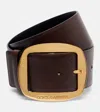 Dolce & Gabbana Leather Belt In Brown