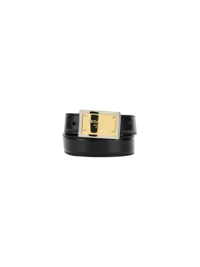 Dolce & Gabbana Belt In Nero