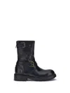 Dolce & Gabbana Men Leather Boots In Black