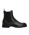 Dolce & Gabbana Leather Boots In Black