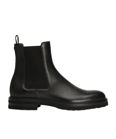 DOLCE & GABBANA DOLCE  GABBANA ROUND TOE ANKLE BOOTS