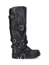 Dolce & Gabbana Dolce&gabbana Women Buckle Boots In Black