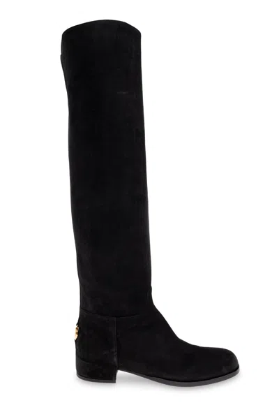 DOLCE & GABBANA DOLCE & GABBANA LEATHER BOOTS